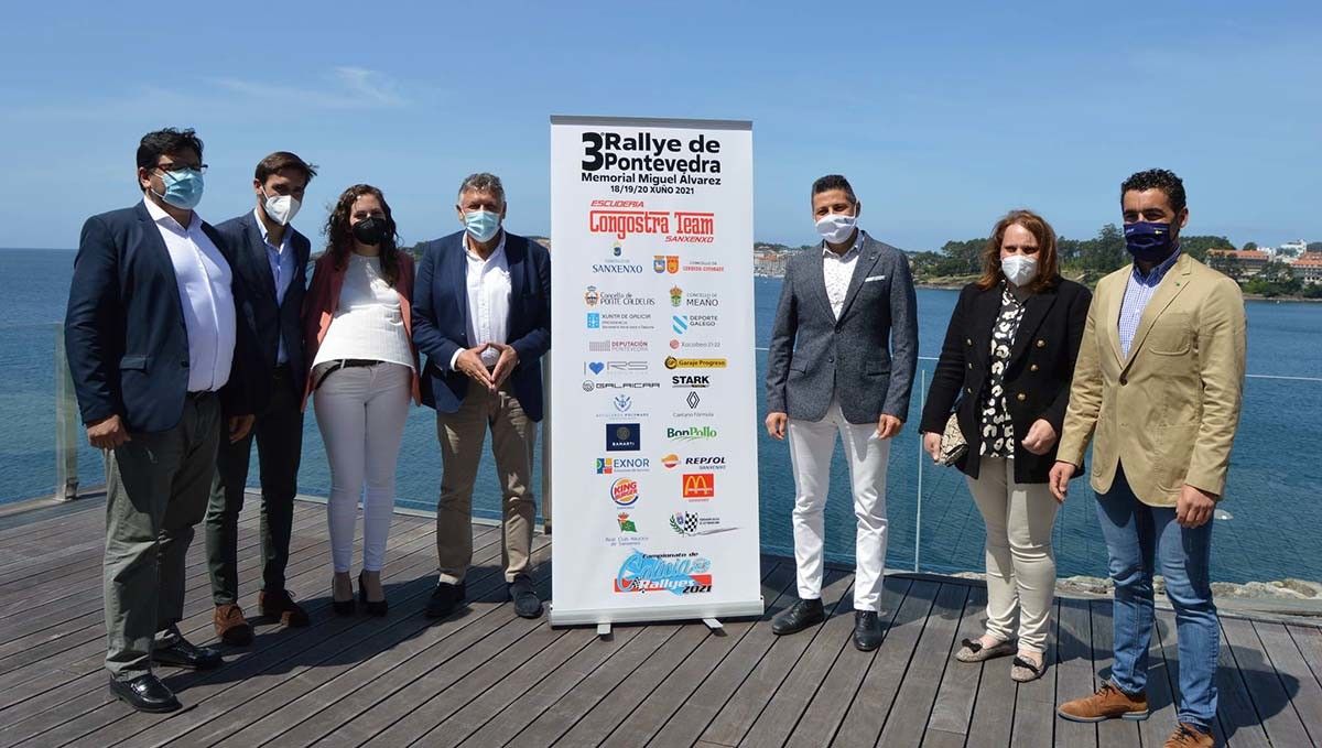 Presentación do III Rallye de Pontevedra. Memorial Miguel Álvarez