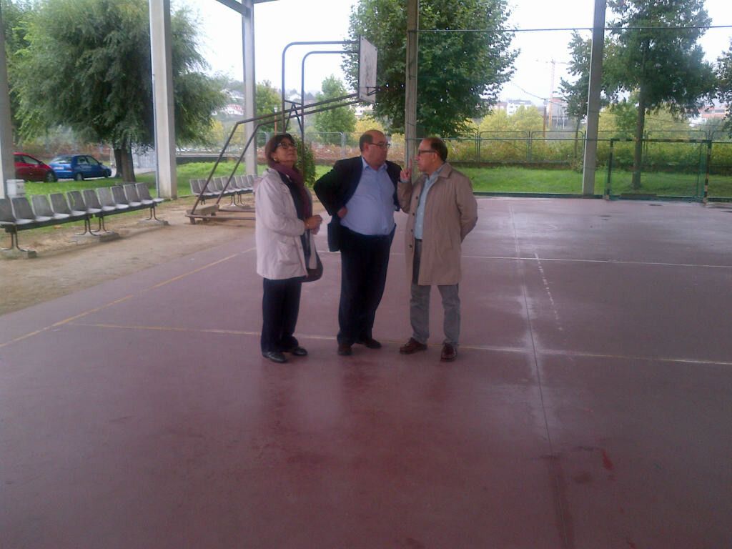 Cancha cubierta del CIFP A Xunqueira