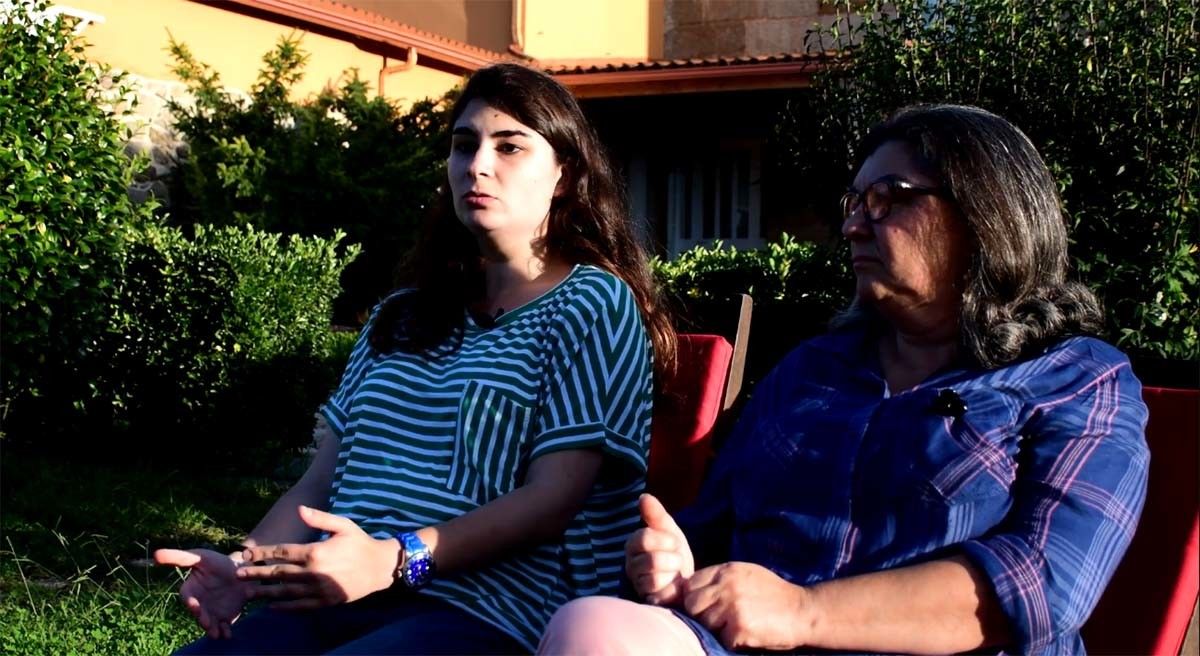 Familia de Aurelio Torres en un vídeo de la campaña E se non foi como nos contaron?