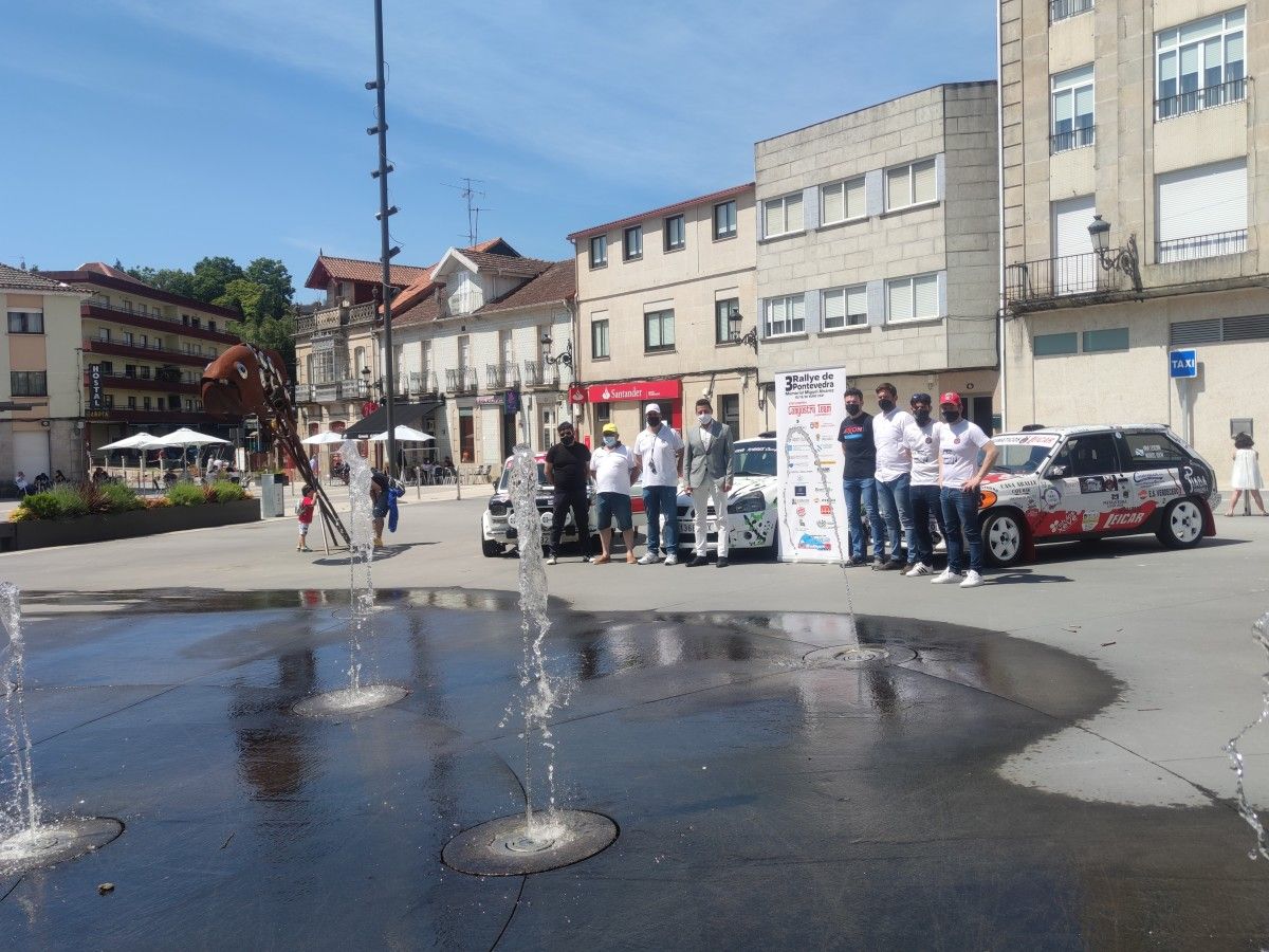 Presentación do Rallye de Pontevedra en Ponte Caldelas