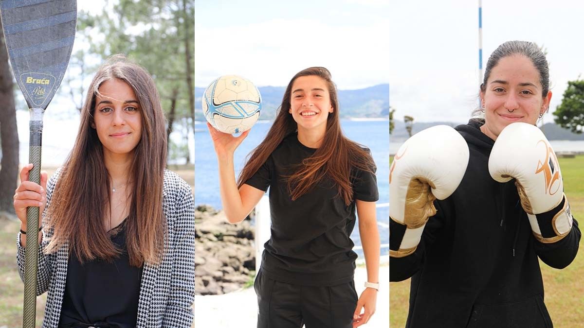Lorena Nieto, Julia Paz y Lucía Soto