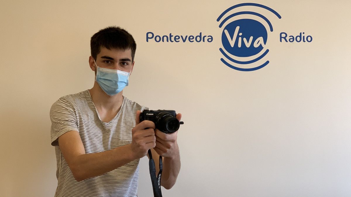 Fran Ferreirós, Fran Films, no 'Cara a cara' de PontevedraViva Radio