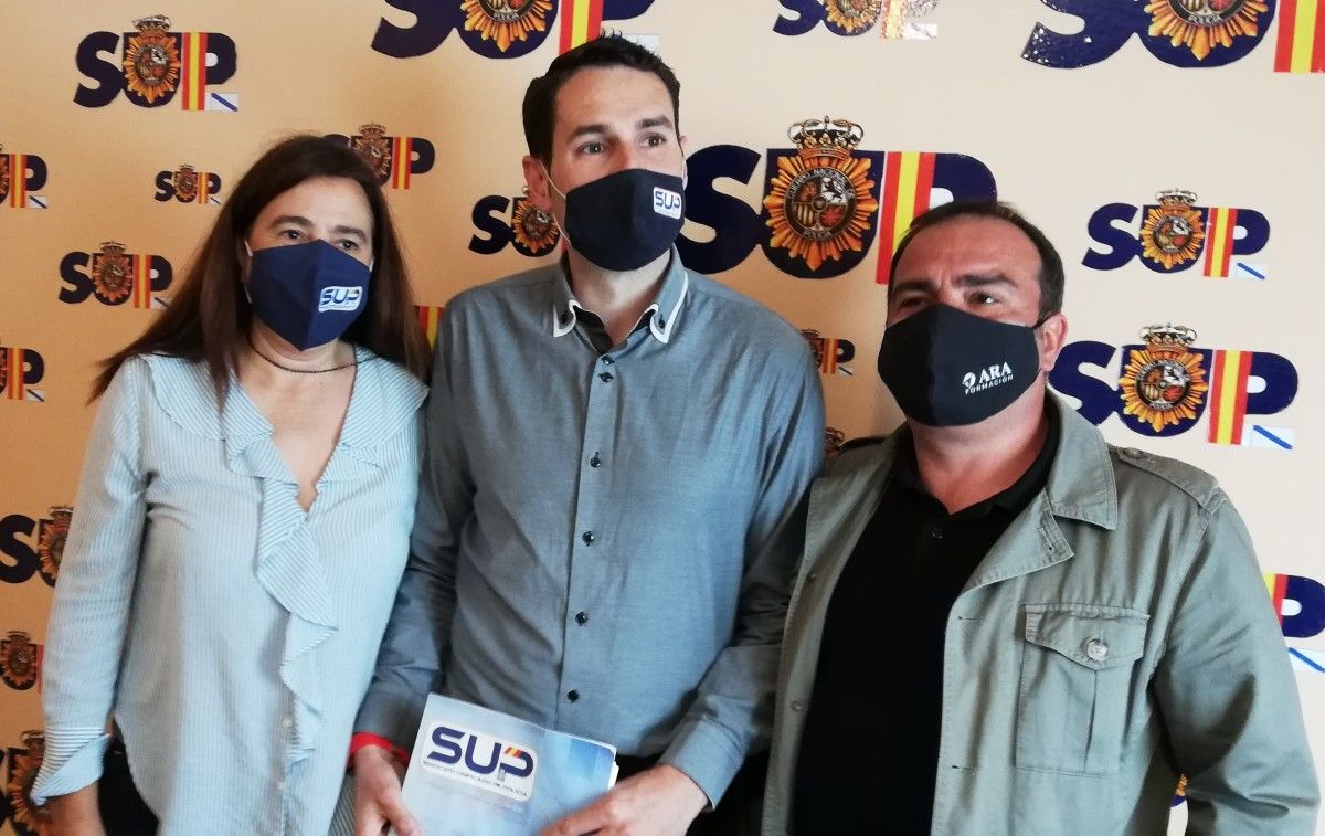 Sandra Fernández, Roberto González e Arán Feijoo