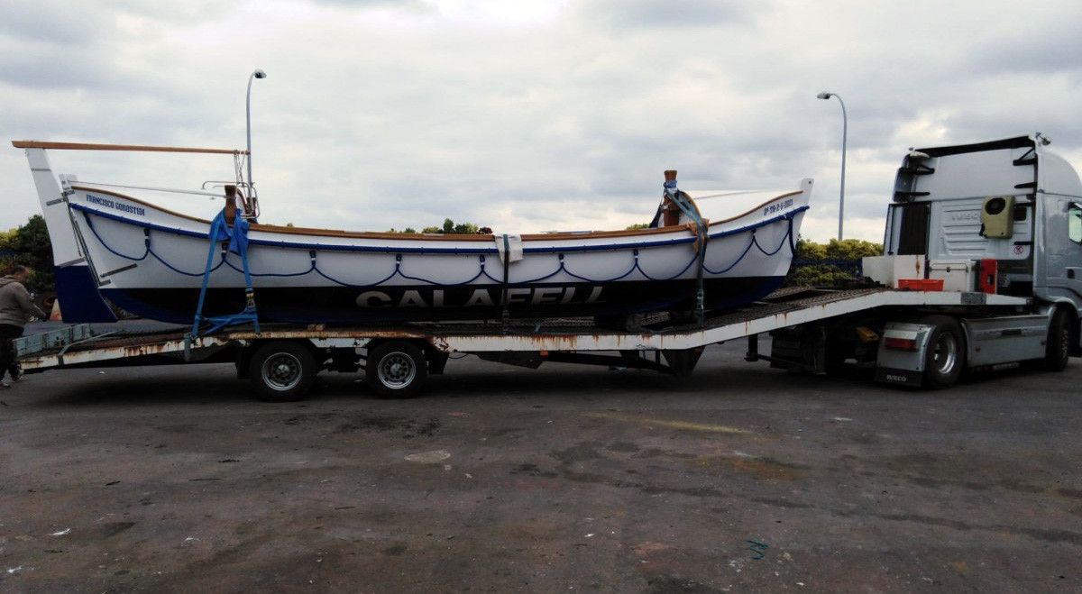 El Francisco Gorostidi es un bote salvavidas modelo Beeching Peake