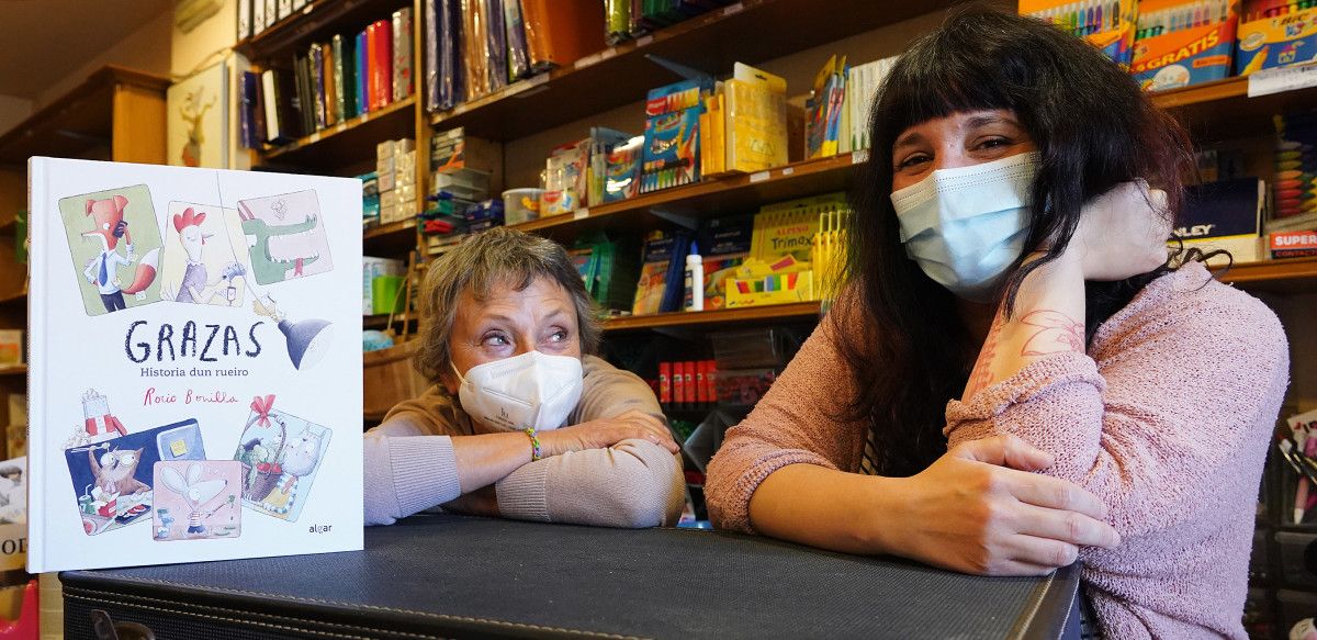 Alba Blanco toma as rendas da librería Seijas tras a xubilación de Luz Gallego e Manuel Seijas 