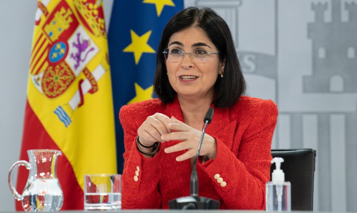 Carolina Darias, ministra de Sanidad