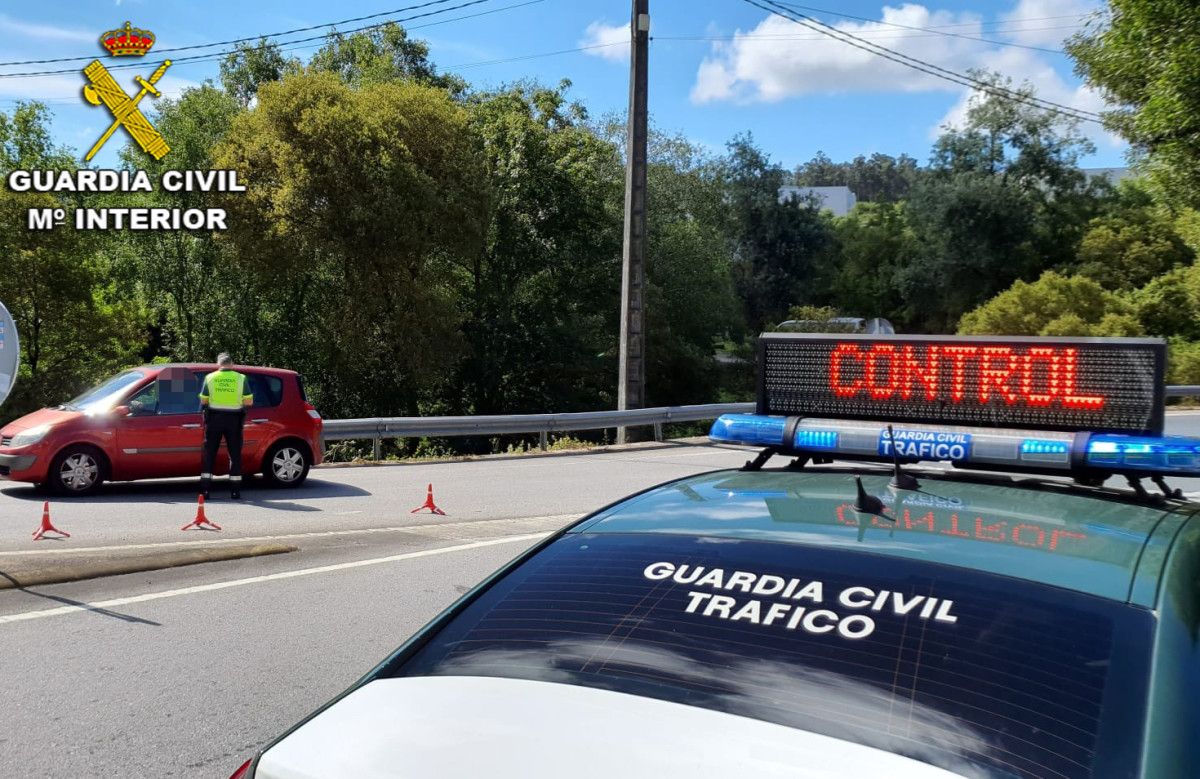 Control de la Guardia Civil de Tráfico