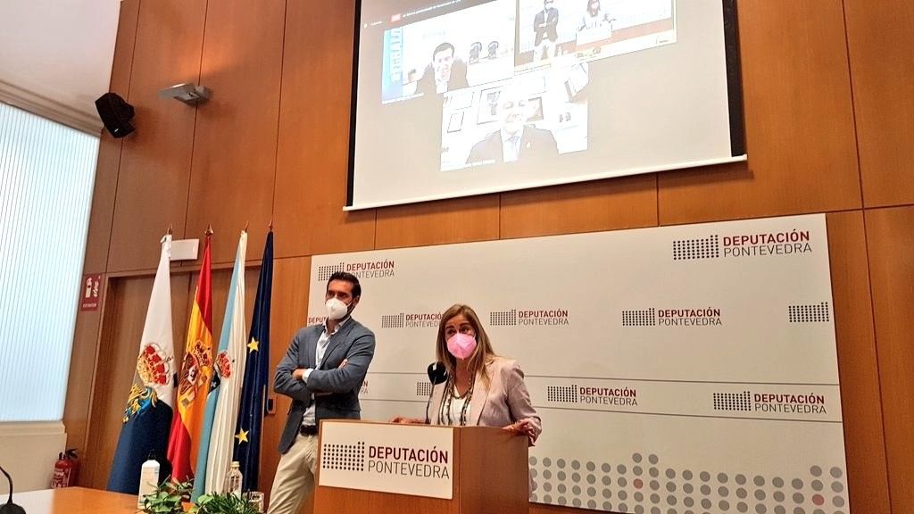 Presentación na Deputación da dobre concentración dos Hispanos na provincia para preparar os Xogos