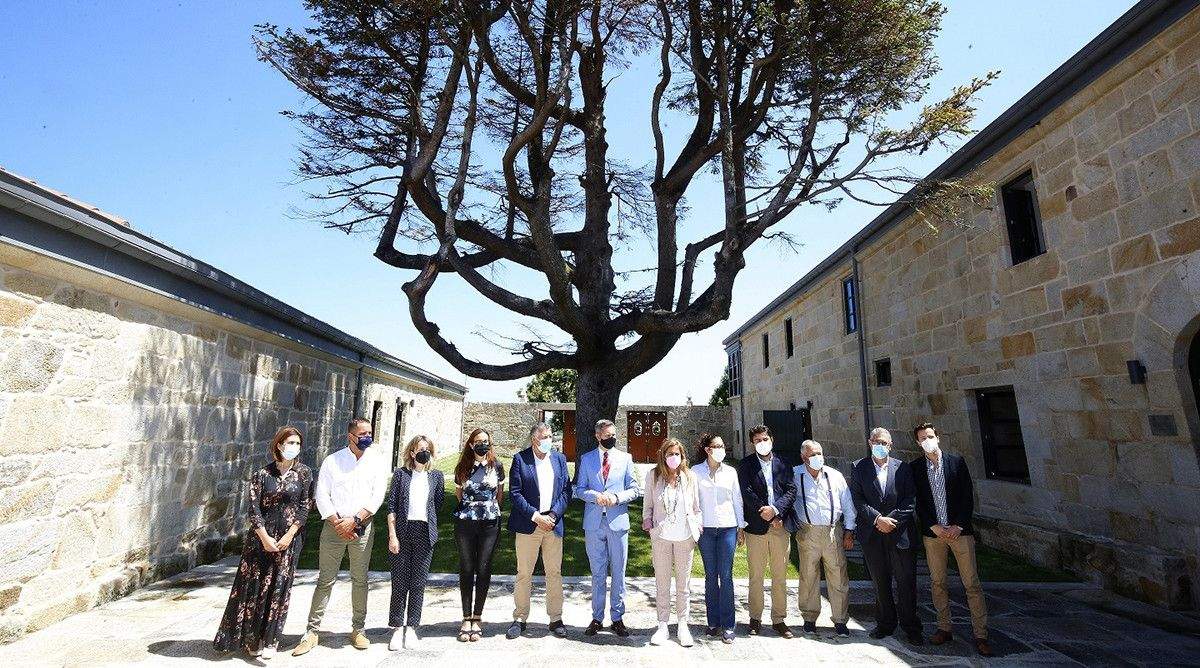 Presentación da senda Noalla-A Lanzada no Pazo de Quintáns