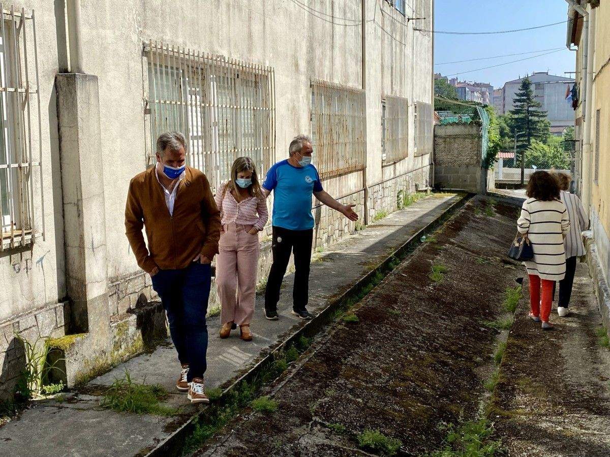 Visita del PP al barrio de A Seca