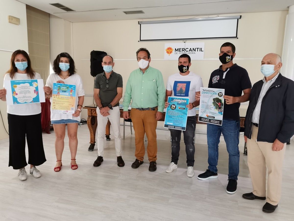 Presentación de los campamentos de verano del 2021 del Casino Mercantil