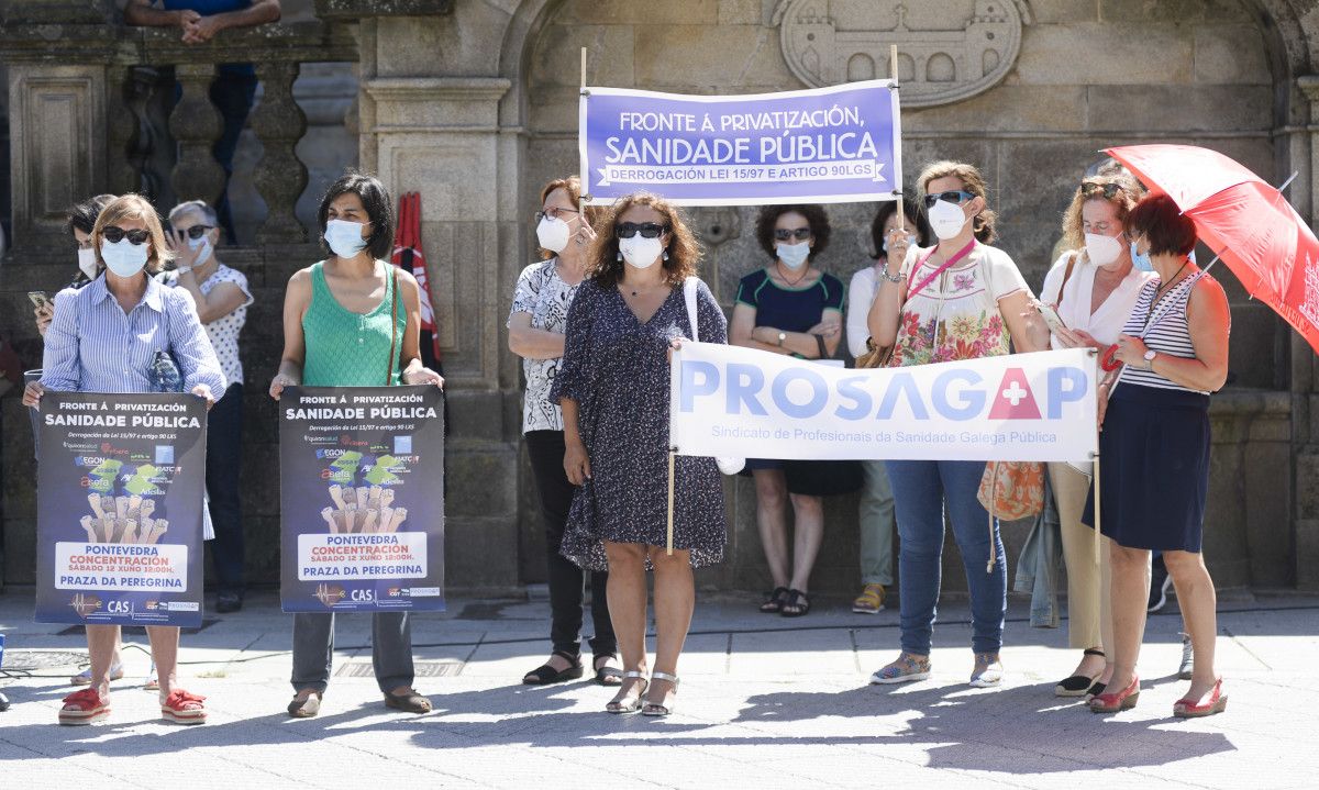Concentración en defensa da sanidade pública