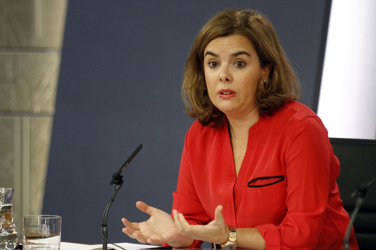 Soraya Sáenz de Santamaría, vicepresidenta do Gobierno