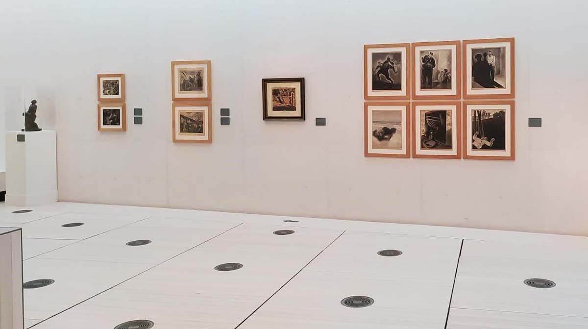 Sección do Museo de Pontevedra dedicada á Guerra Civil e ao exilio en Galicia