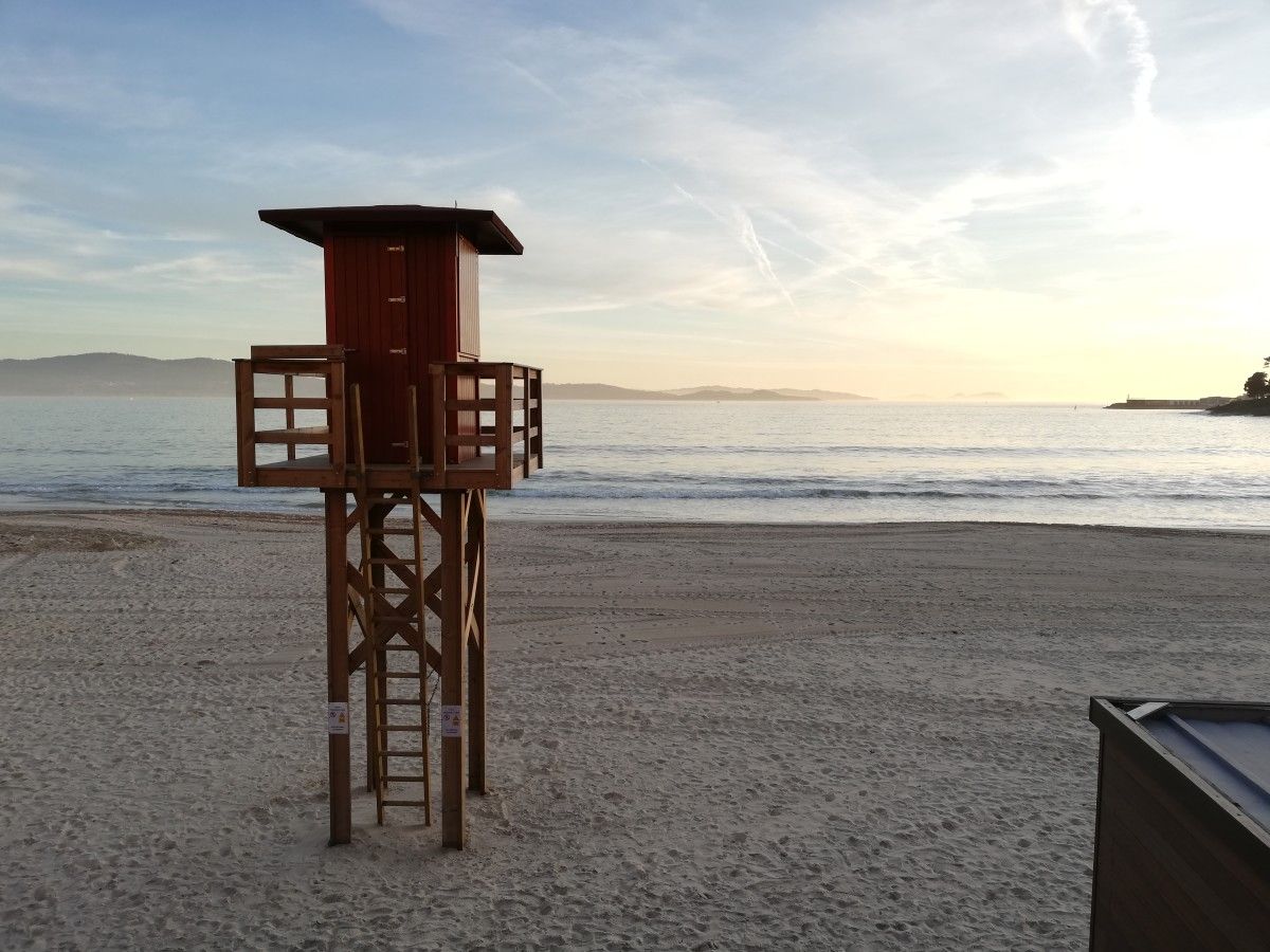 Posto de vixilancia dos socorristas