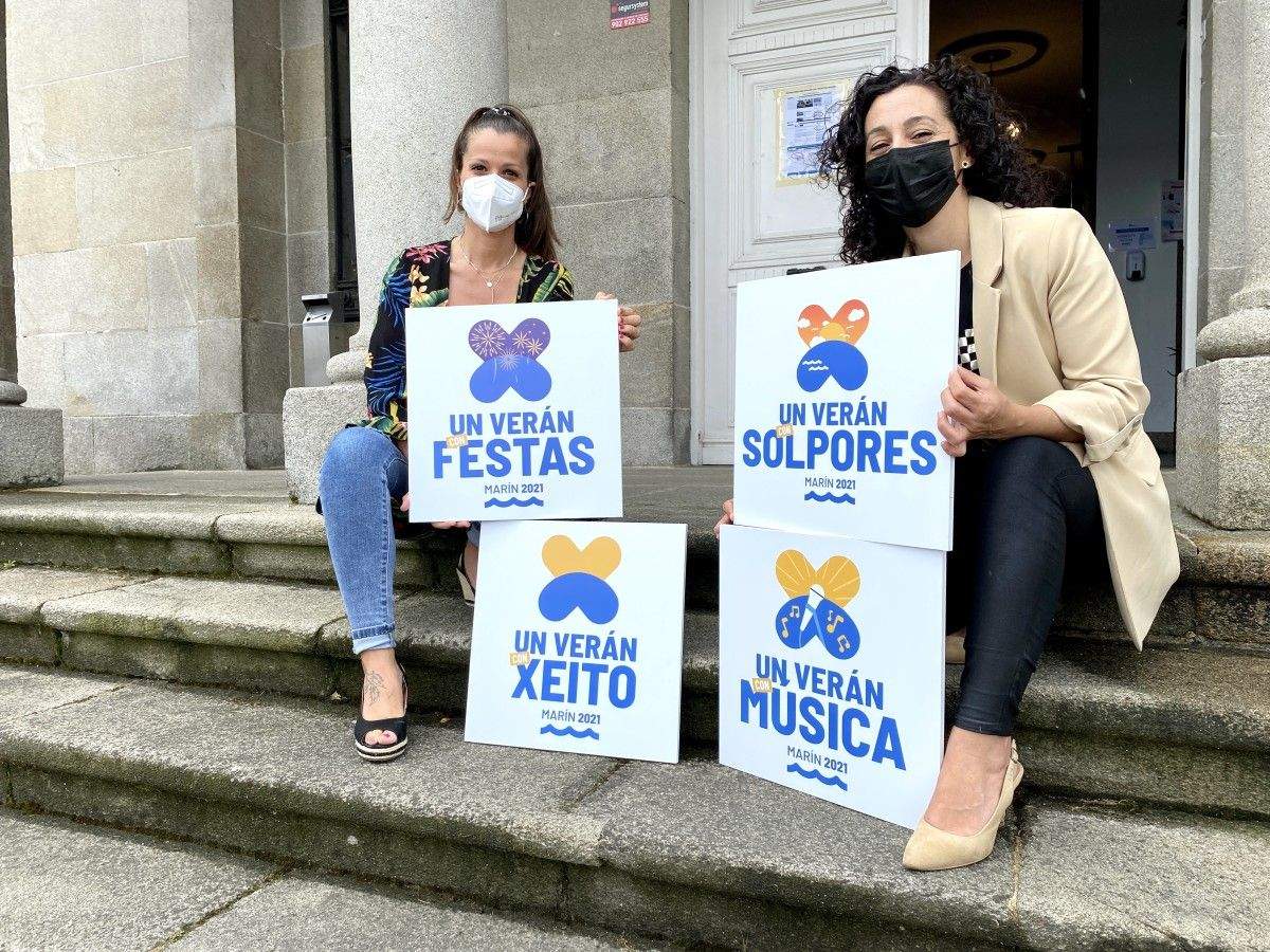 Presentación en Marín de la campaña 'Un verán con xeito'