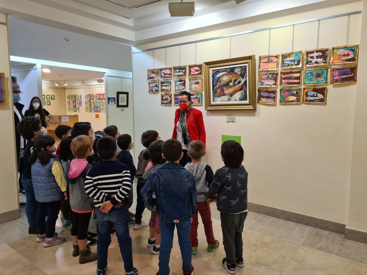 Escolares visitan o Museo Torres