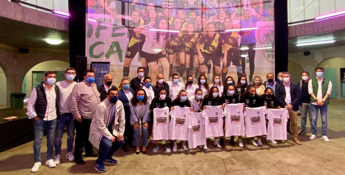 Homenaxe ao Marín Futsal polo seu ascenso a Primera División