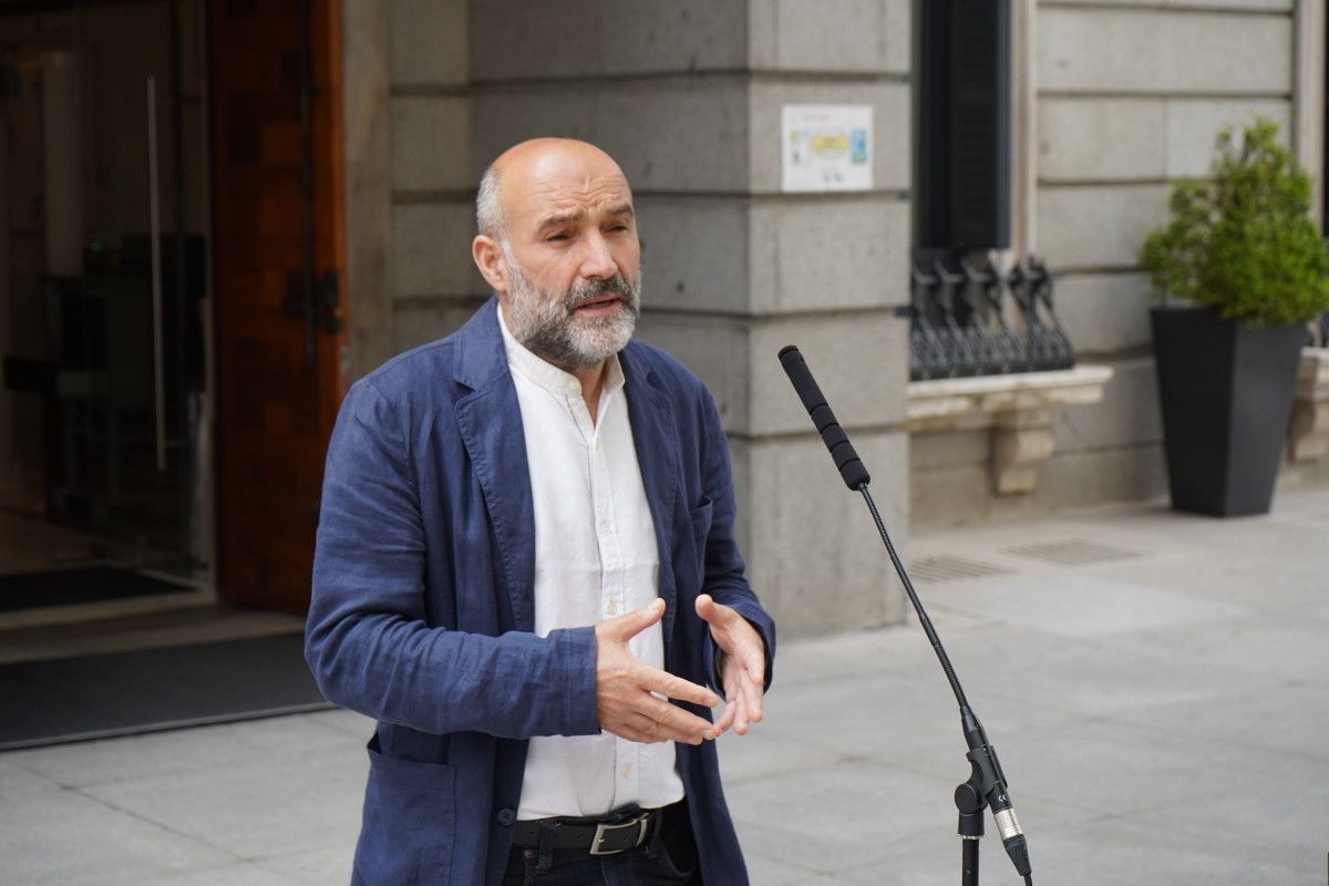 O deputado do BNG no Congreso, Néstor Rego 