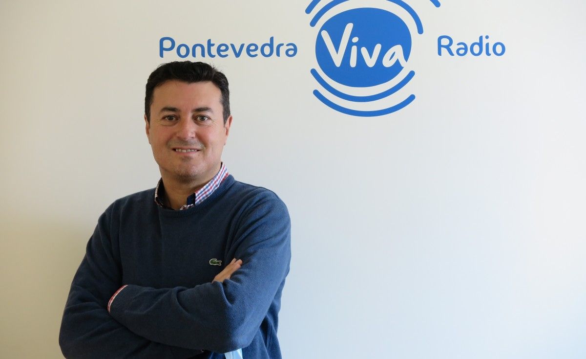Víctor Antón es gerente de la empresa pontevedresa Gaias Eventos