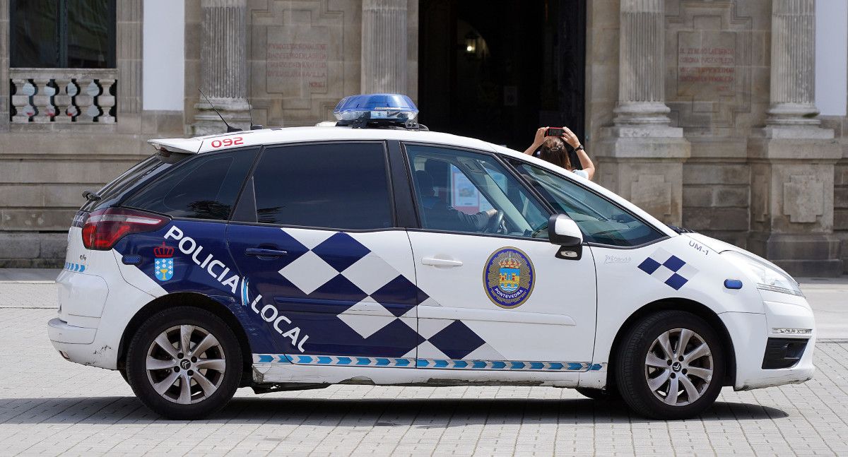 Patrulla da Policía Local de Pontevedra