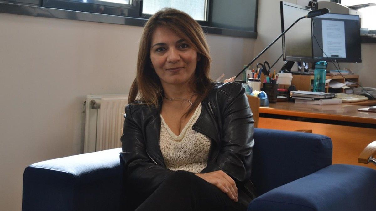 Eva Lantarón, decana de la facultad de Fisioterapia de la Universidad de Vigo