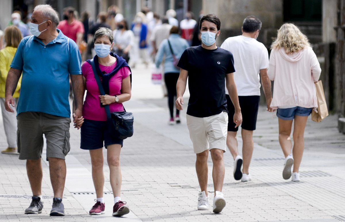 Primeira xornada sen a obrigatoriedade de usar máscara ao aire libre
