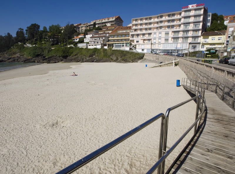 Praia de Caneliñas en Sanxenxo
