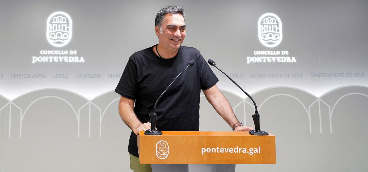 Demetrio Gómez, concelleiro de Obras Urbanas e Mobilidade de Pontevedra