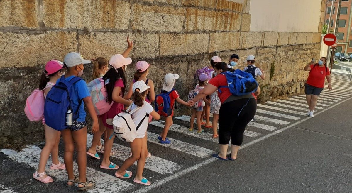 Participantes en el Plan Concilia de Sanxenxo