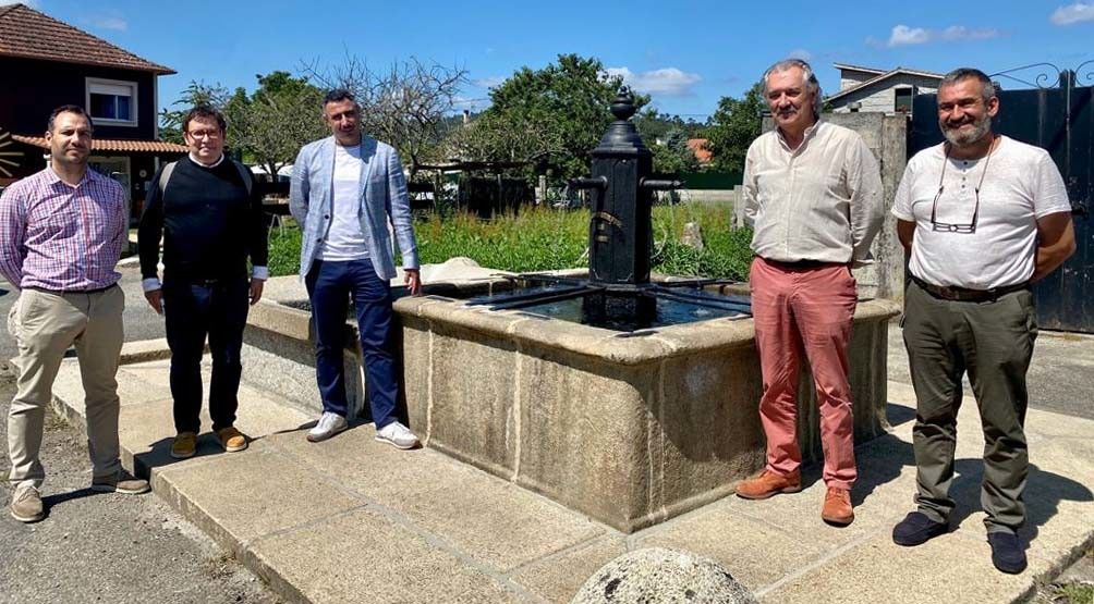 A Fonte de Tivo tras a súa rehabilitación