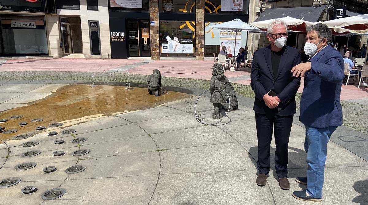 David Chipperfield, na súa visita a Pontevedra