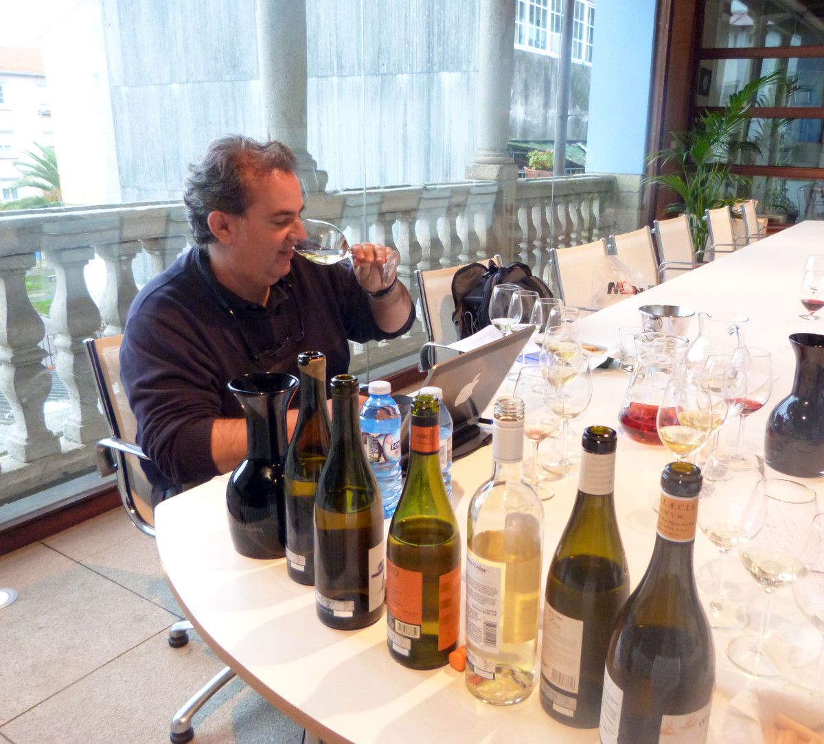 Luis Gutierrez, catador de la guía de Robert Parker The Wine 