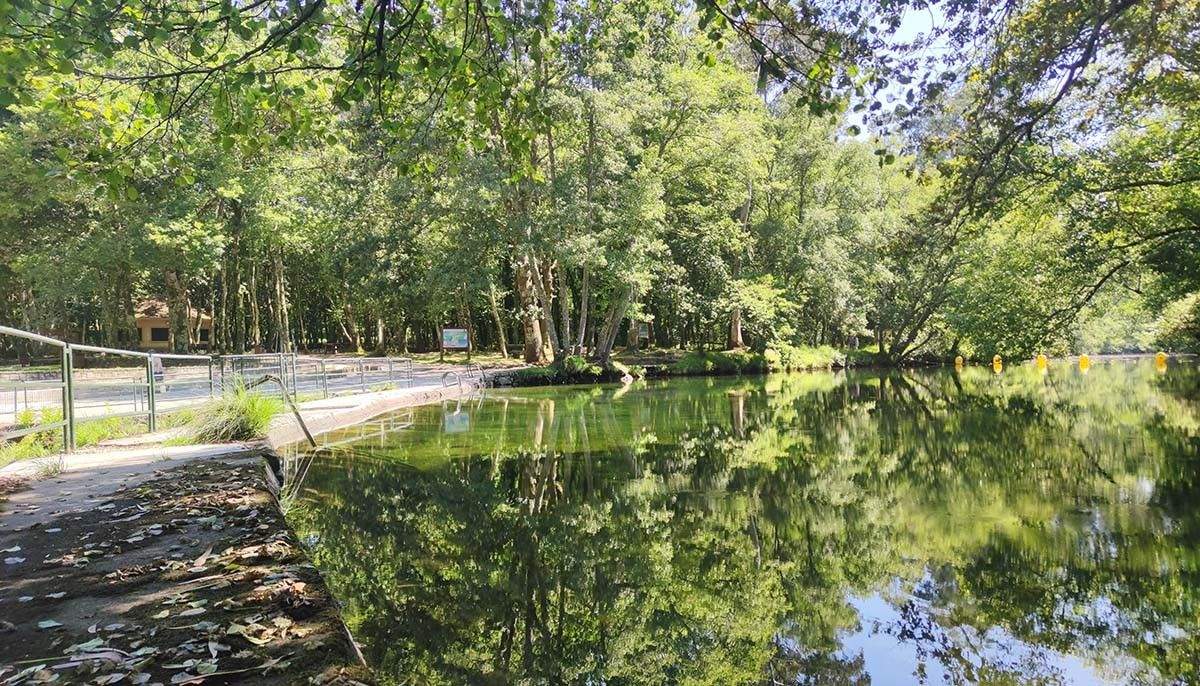 Praia fluvial da Calzada
