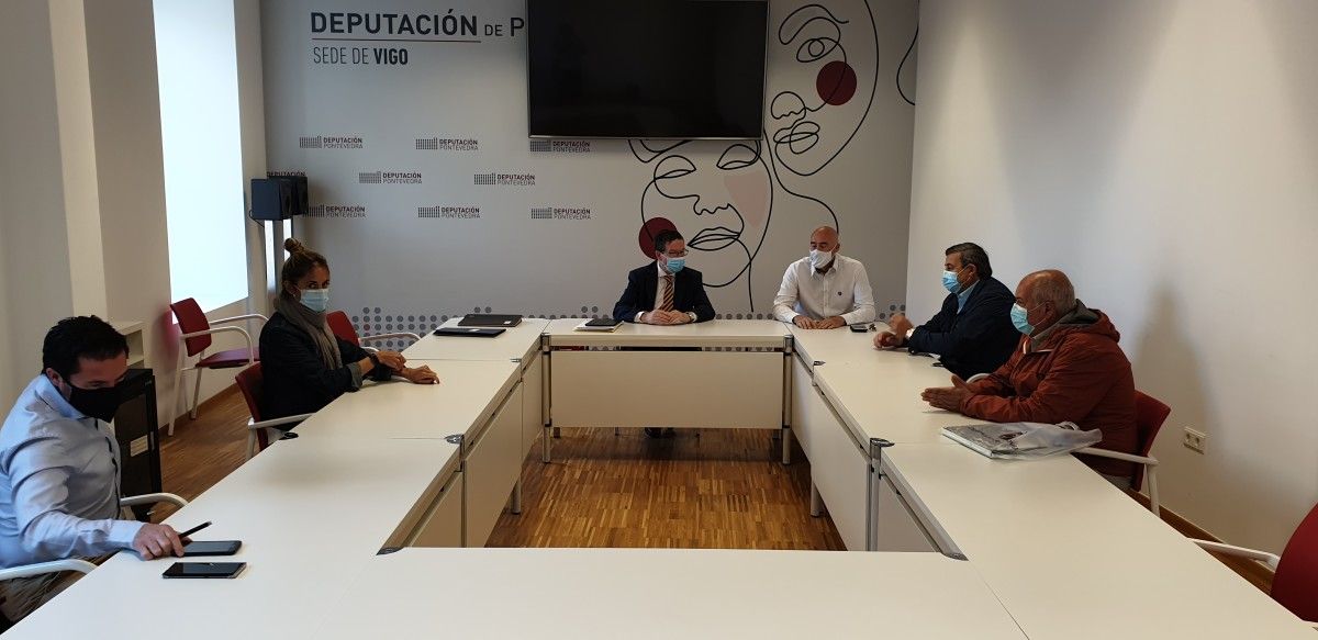 Representantes da Diputación de Segovia coñecen a experiencia do Consorcio Provincial Contra Incendios