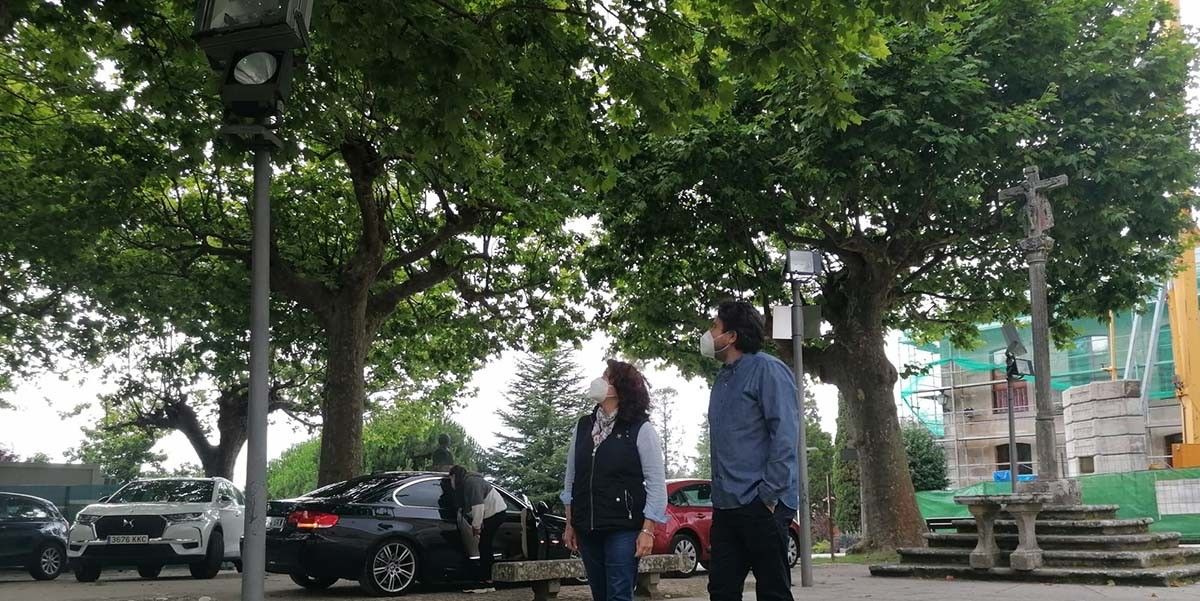 Revisión do alumeado público en Poio