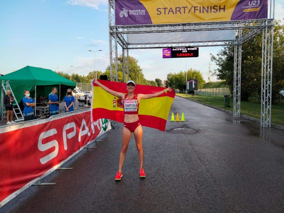Antía Chamosa se hace con el bronce en el Campeonato de Europa sub-23