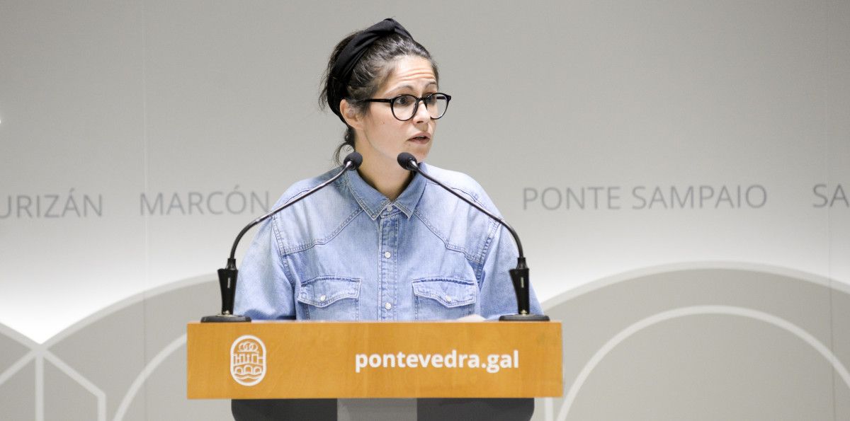 Anabel Gulías, portavoz del gobierno local de Pontevedra