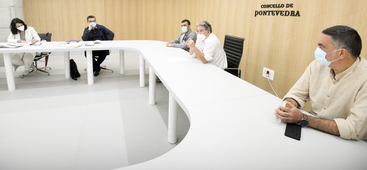 Visita a Pontevedra dunha delegación do Bloco de Esquerdas de Braga