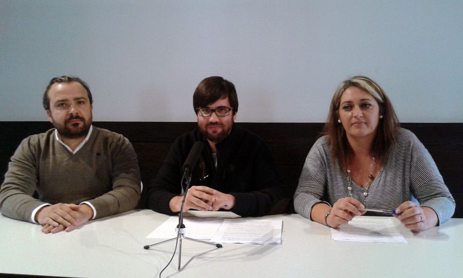 Rafael Cuiña, Pablo Tortajada y Pilar Dopazo