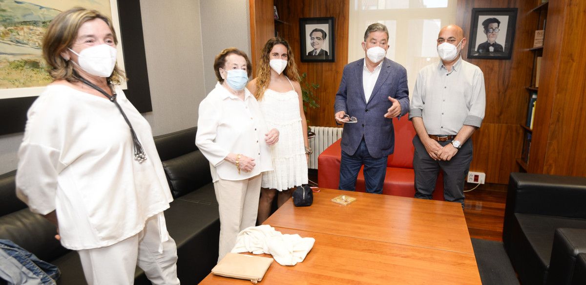 Recepción municipal a Teresa Abelleira
