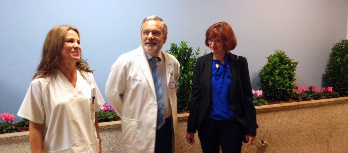 El gerente, José Manuel González, durante la presentación de la adaptación de urgencias a pacientes con autismo
