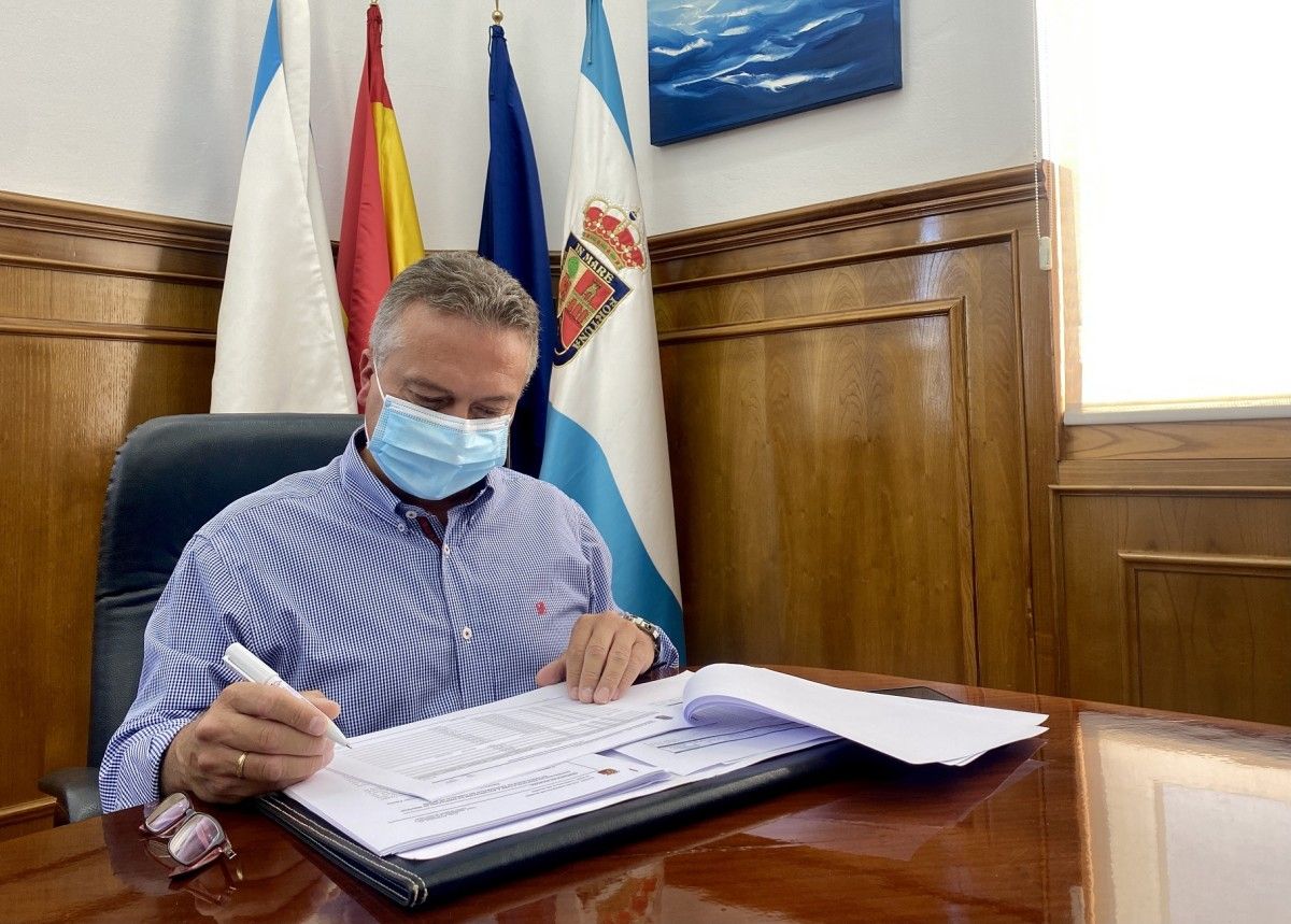 Manuel Santos, concelleiro de Facenda de Marín