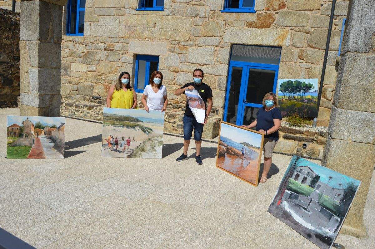 Presentación do concurso de pintura libre no Priorato de Arra