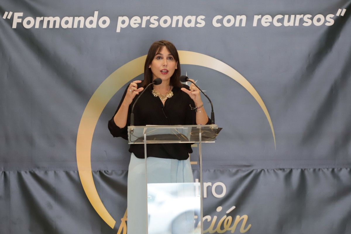 A conselleira de Emprego e Igualdade, María Jesús Lorenzana