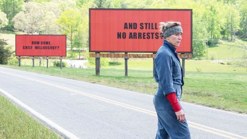 Tres anuncios en las afueras (Martin McDonagh, 2017)