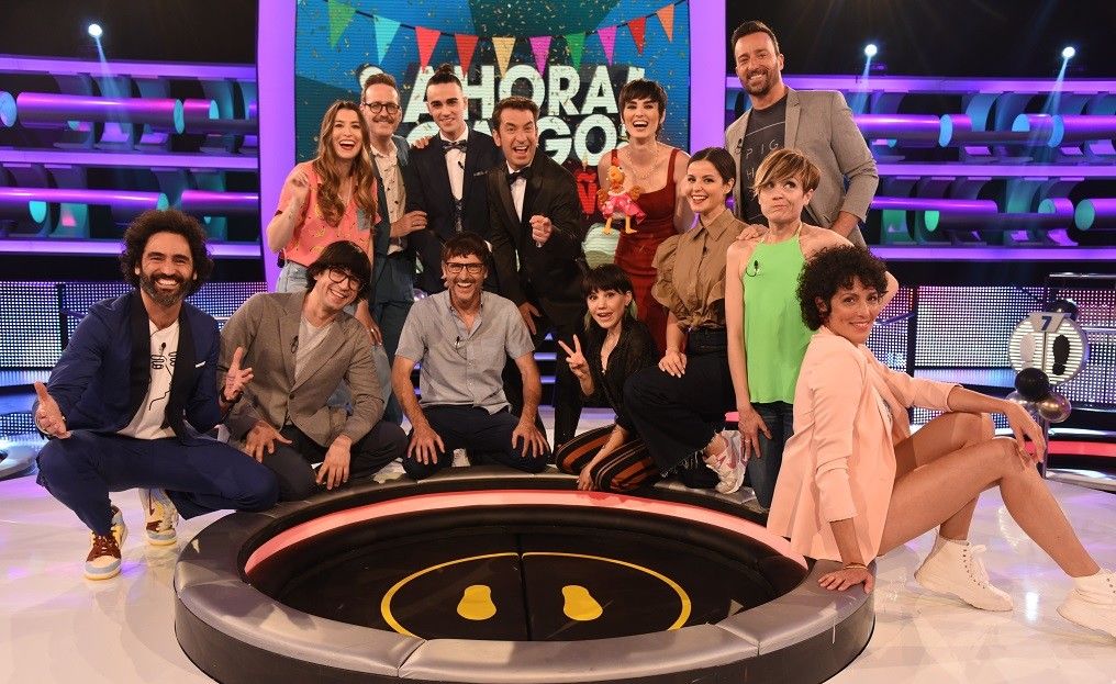 'Borjamina' se enfrentó a una decena de famosos en el programa de despedida de 'Ahora Caigo'