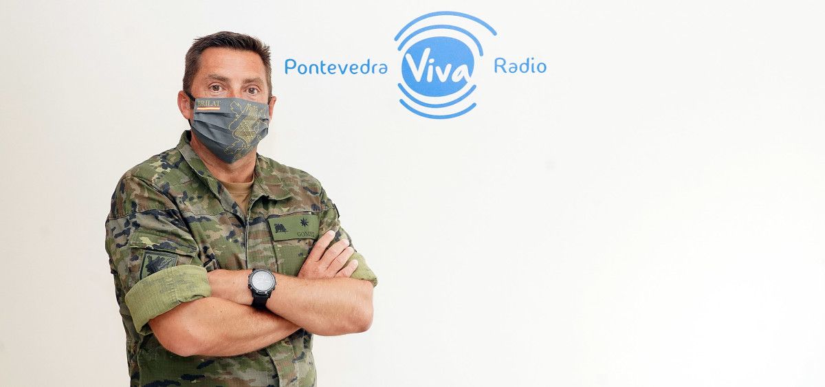 Comandante Juan Carlos Rodríguez Gómez, xefe da Unidade de Vixlancia Epidemiolóxica de Galicia