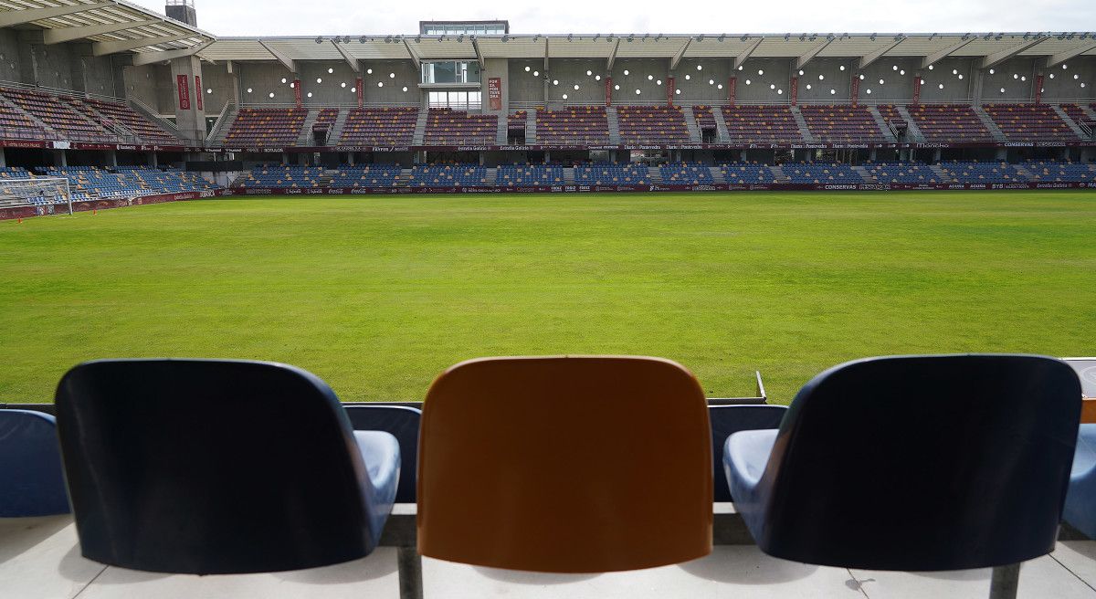 Vista do estadio de Pasarón
