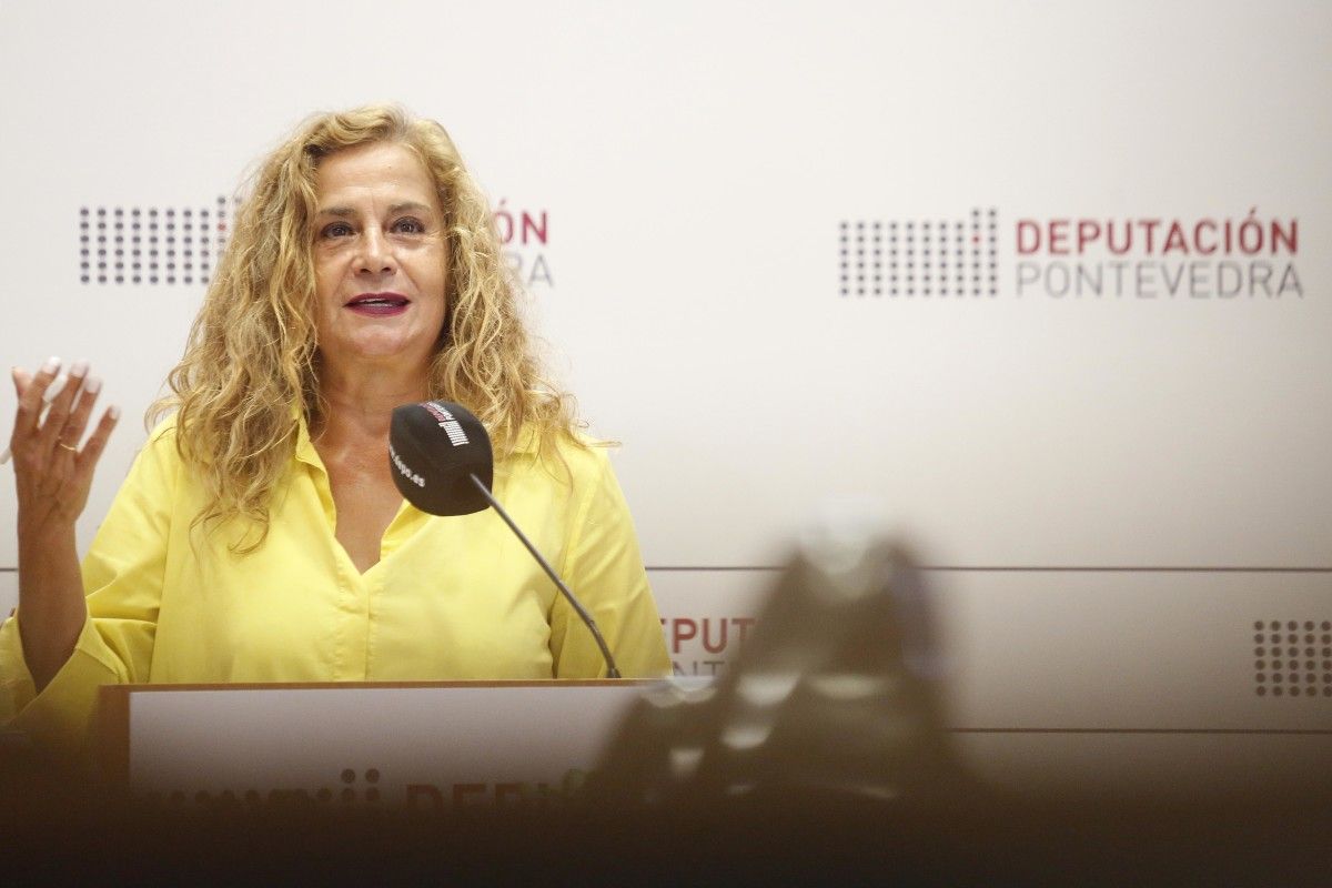 Carmela Silva, presidenta da Deputación de Pontevedra